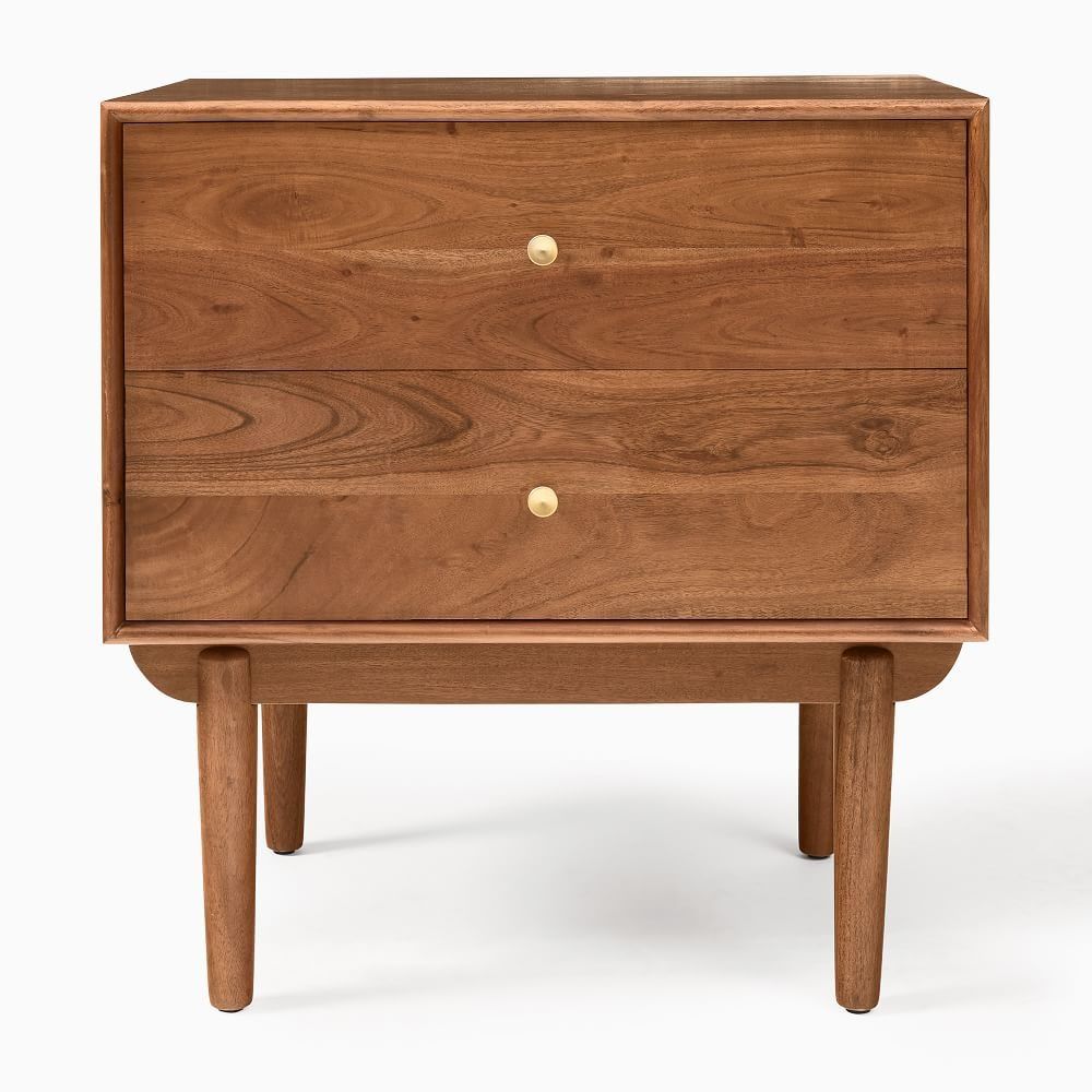 Keira Solid Wood Nightstand thumbnail 3