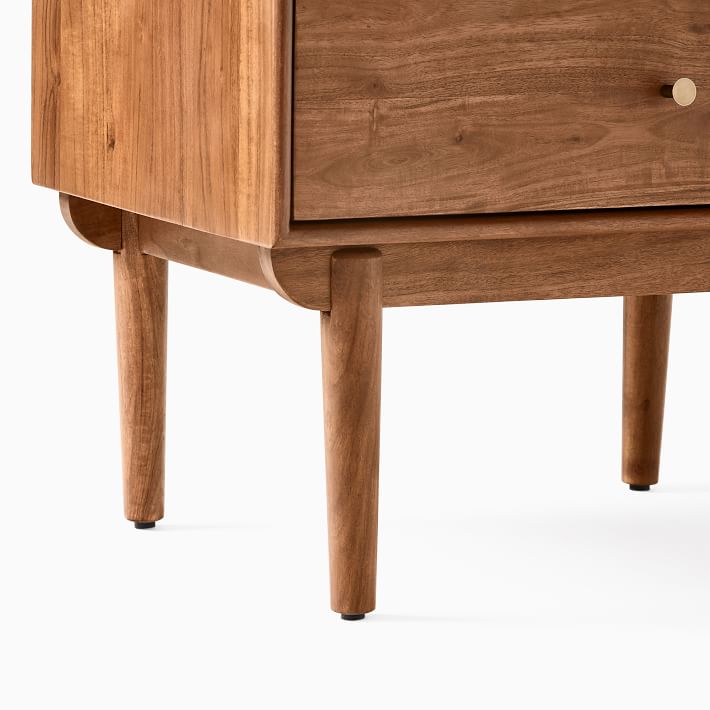 Keira Solid Wood Nightstand thumbnail 8