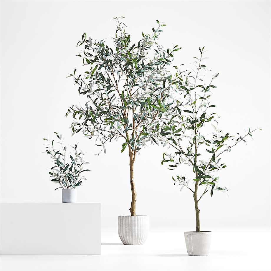 Potted Faux Olive Tree  thumbnail 2