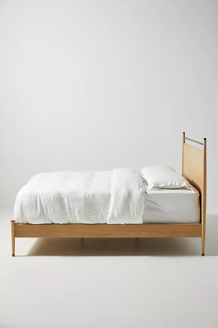 Hemming Bed Queen Oak Wood thumbnail 4