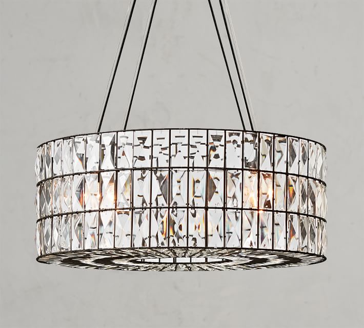 Adeline Crystal Round Chandelier thumbnail 3