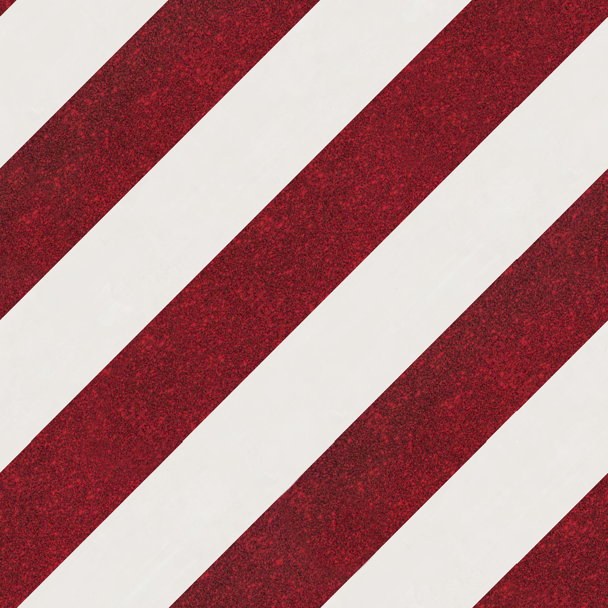 Premium Flickering Flameless Wax Pillar Candles - Candy Striped thumbnail 5