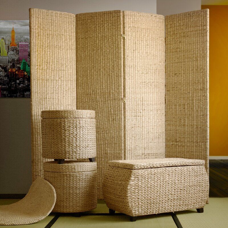 Rush Grass Storage Wicker Box thumbnail 4