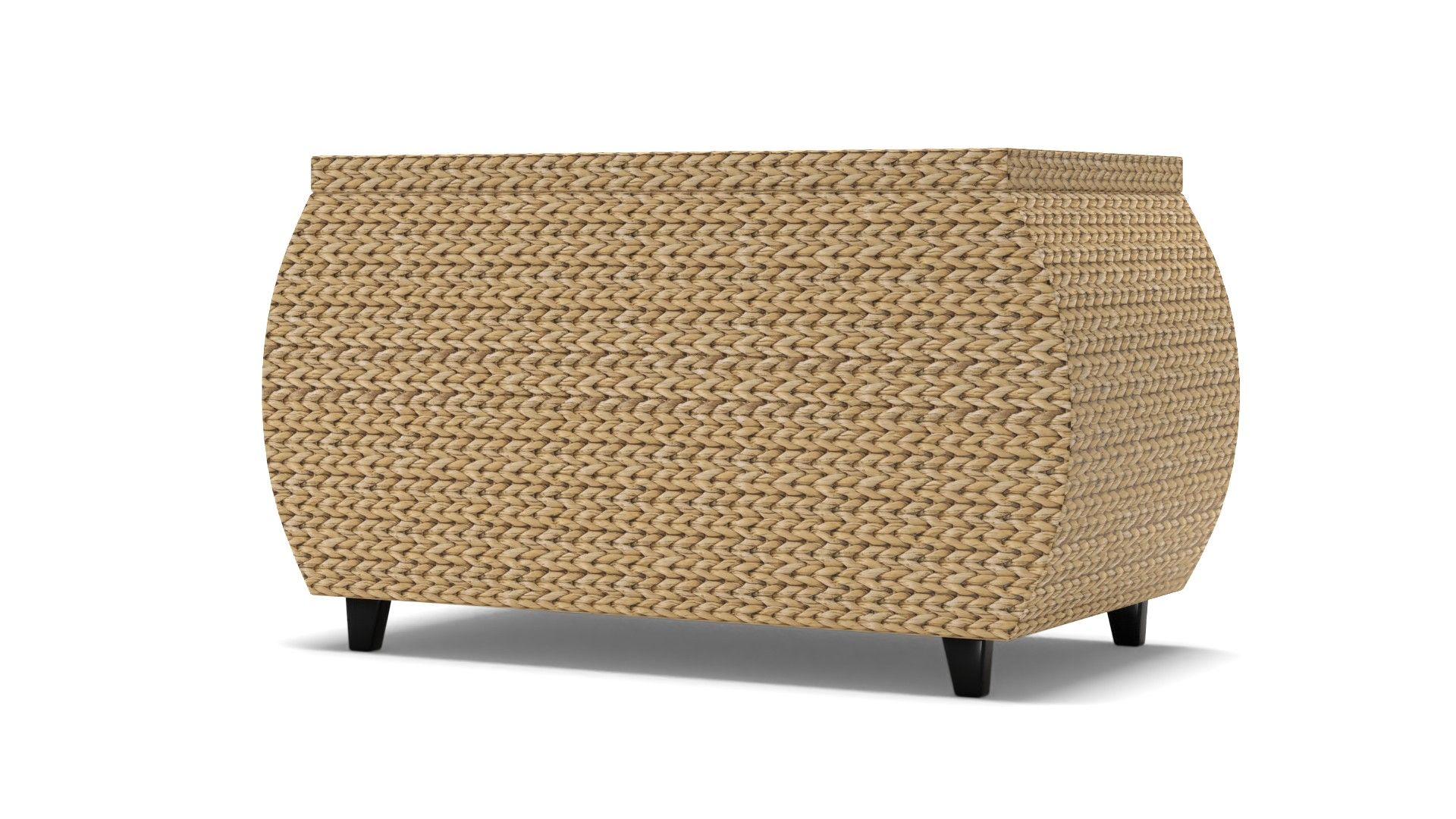 Rush Grass Storage Wicker Box thumbnail 3