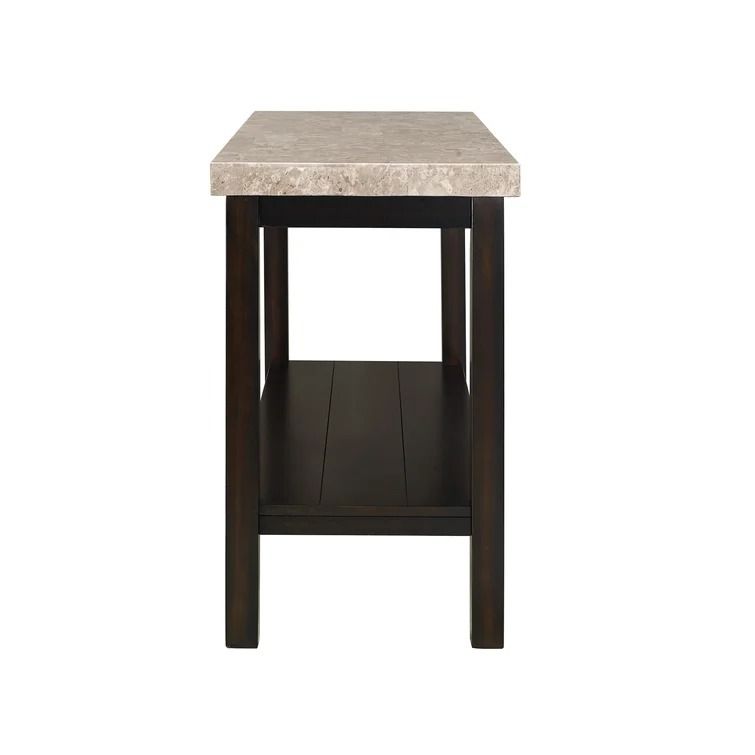 Metpally Genuine Marble Console Table thumbnail 4