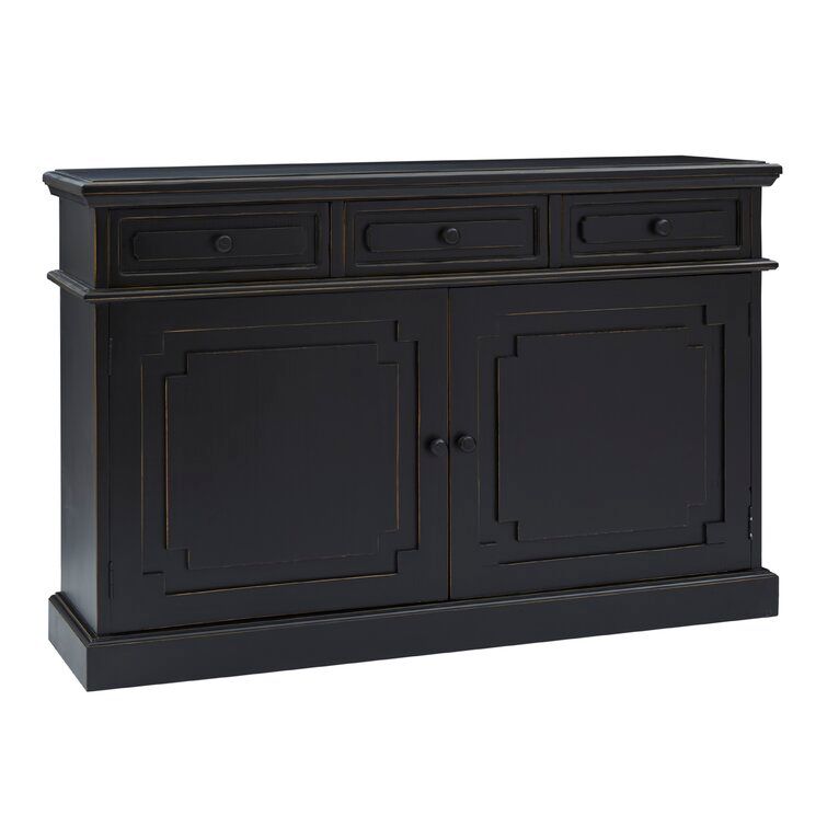 Adelbert 3 Drawer Pine Sideboard thumbnail 2