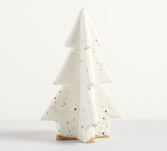 Terra Cotta Speckled Christmas Tree Medium thumbnail 2
