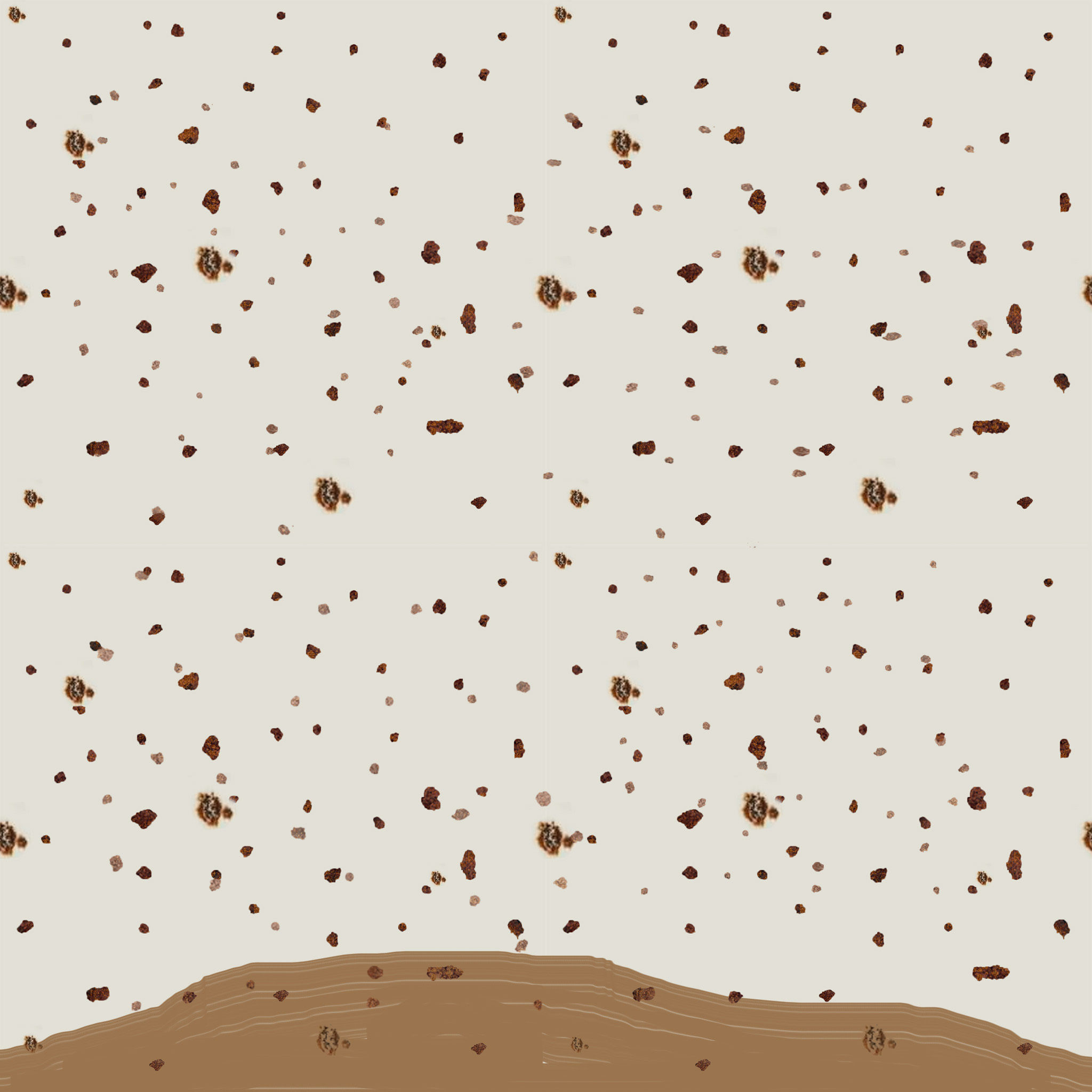 Terra Cotta Speckled Christmas Tree Medium thumbnail 3