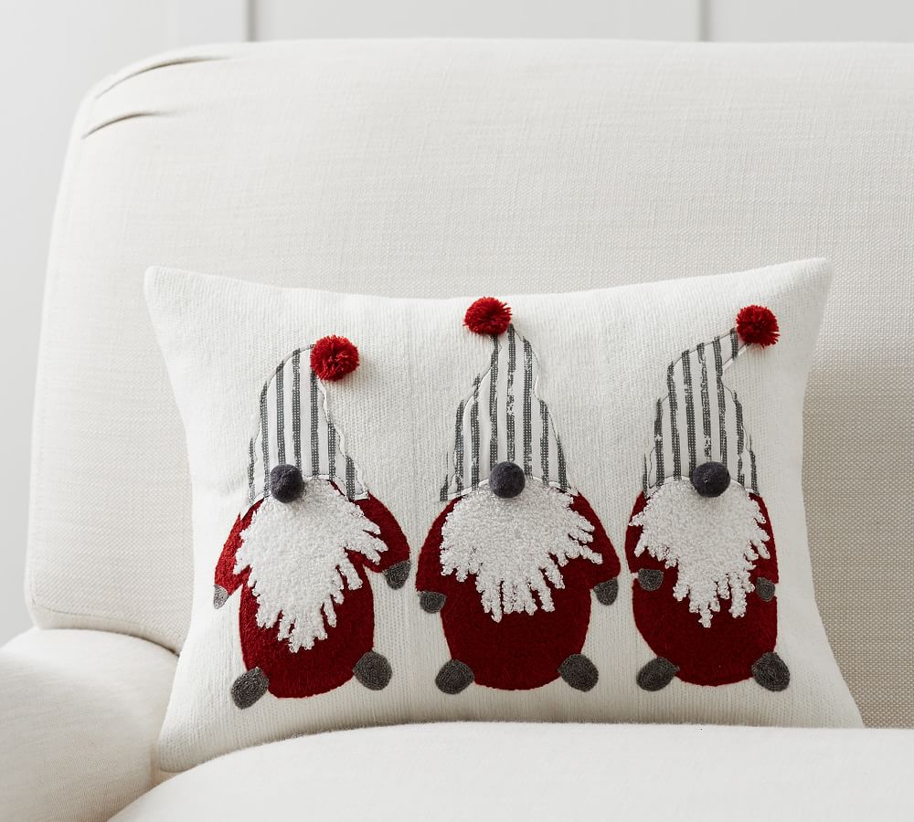Christmas Gnomes Pillow Cover thumbnail 2