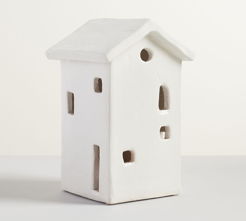 Handmade Ceramic Christmas Village Houses thumbnail 2