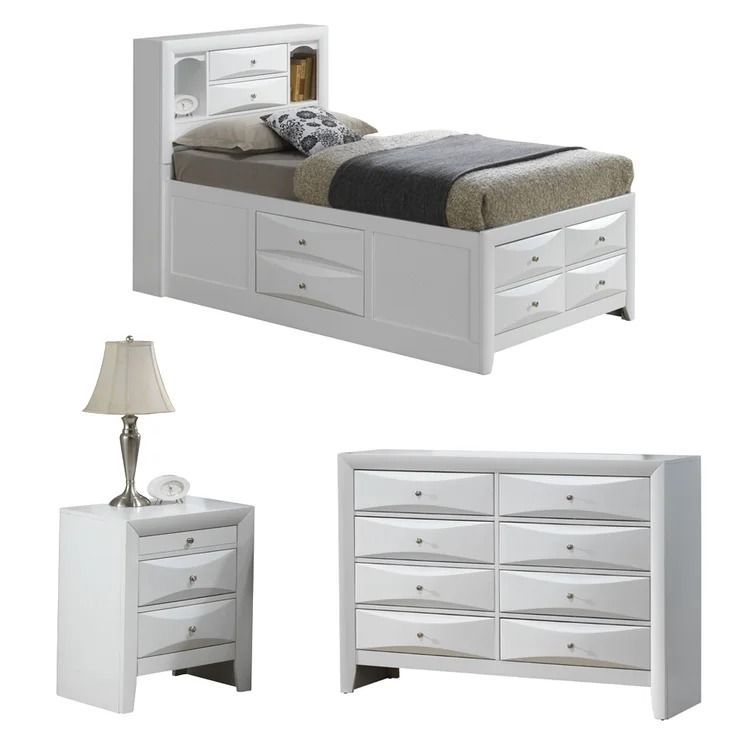 Towslee Storage Platform Full Bed thumbnail 2