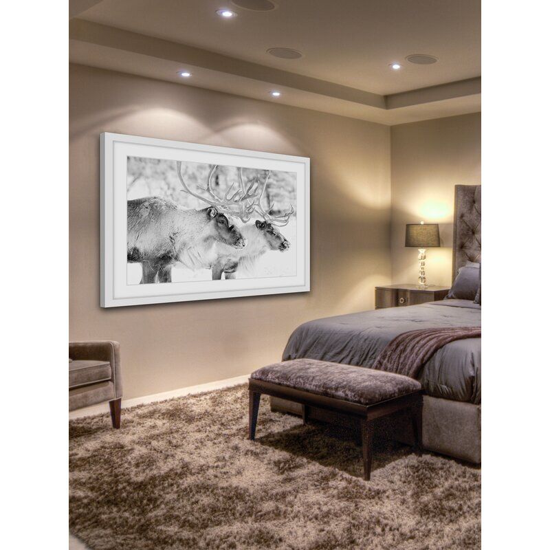 Elk Pair Picture Frame Photograph With Frame thumbnail 5
