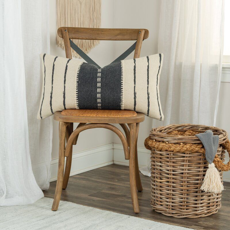 Square Cotton Pillow Cover and Insert thumbnail 2