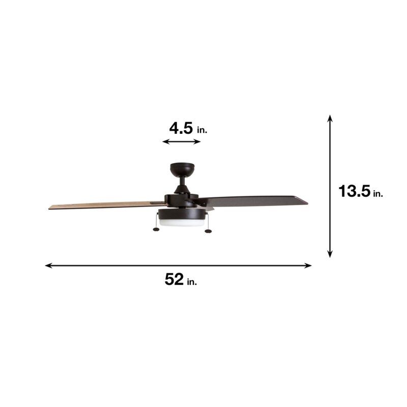 Szymon 3 Blade Propeller Ceiling Fan thumbnail 3