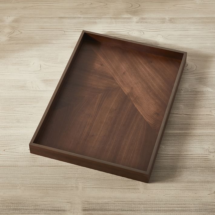 Modern Marquetry Tray Rectangle  thumbnail 2