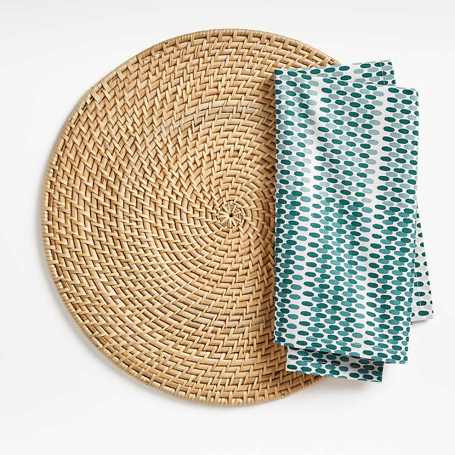 Artesia Natural Round Placemat thumbnail 2