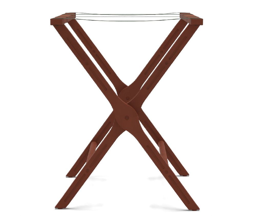 Folding Wood Luggage Rack thumbnail 3