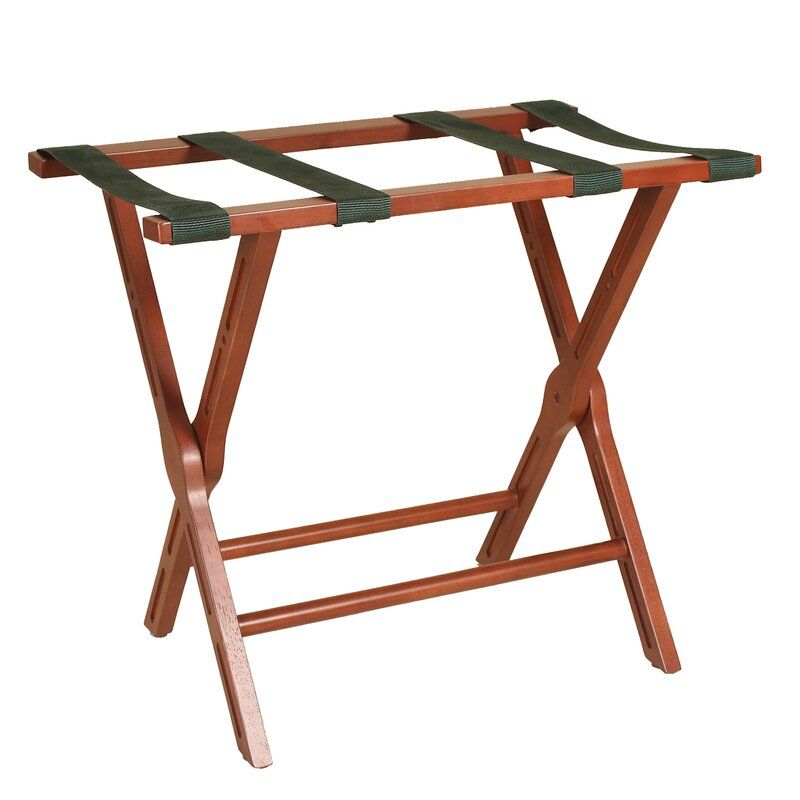 Folding Wood Luggage Rack thumbnail 4