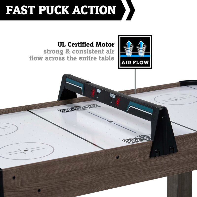 Hall Of Games Charleston 48" Air Powered Hockey Table thumbnail 2