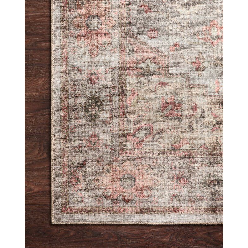 Simeon Oriental Dove Spice Area Rug 8'6" x 11'6" thumbnail 2