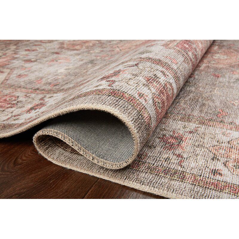 Simeon Oriental Dove Spice Area Rug 8'6" x 11'6" thumbnail 3