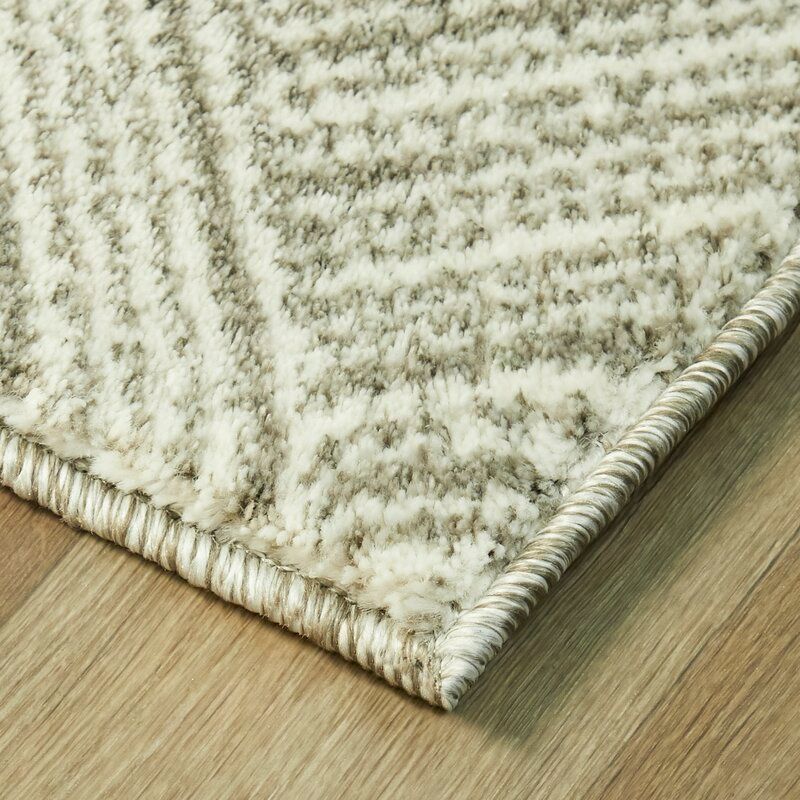 Rectangle Streetsboro Abstract Olive Area Rug 7'10" x 10' thumbnail 3