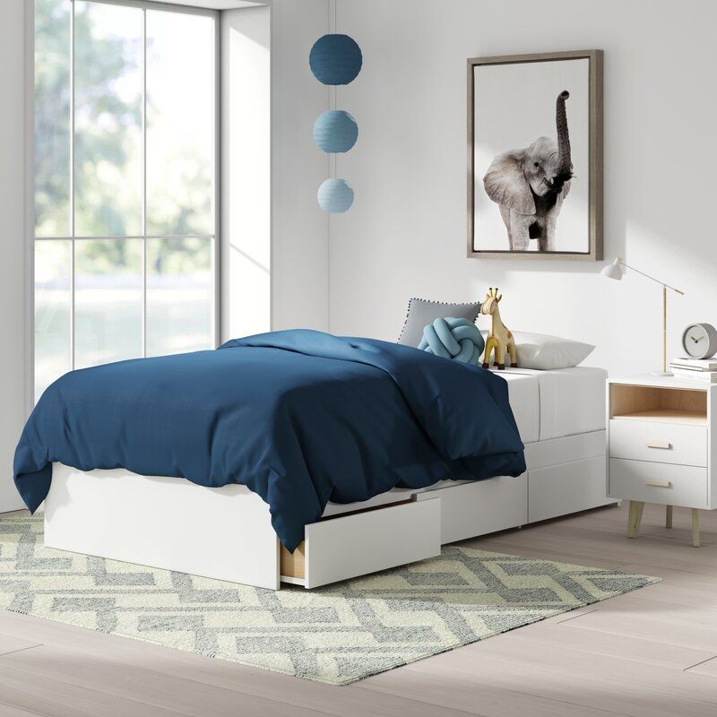 Ralston Twin Drawer Platform Bed by Mack and Milo  thumbnail 2