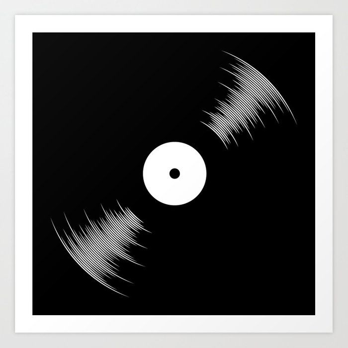 Vinyl Art Print Framed thumbnail 4