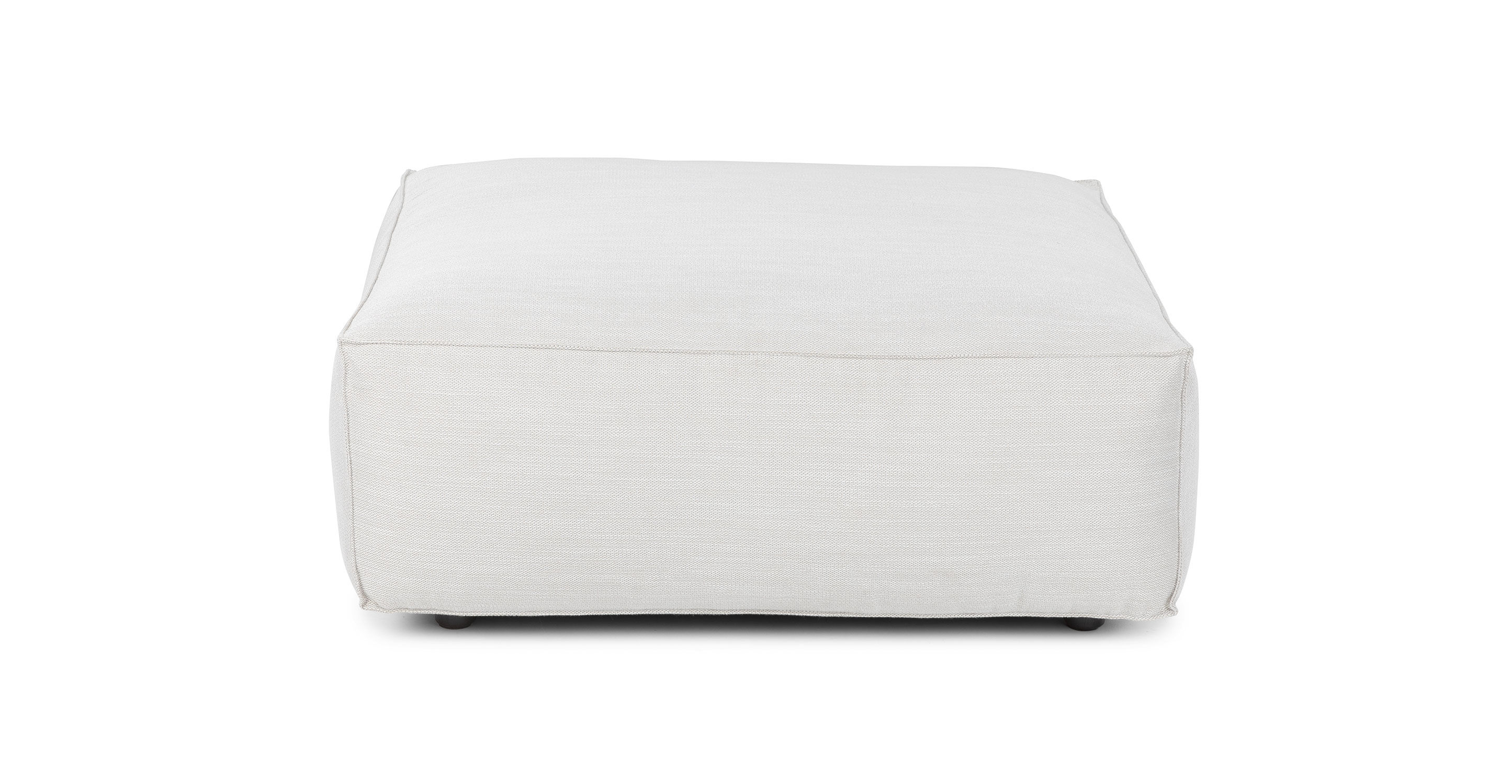 Solae Chill White Ottoman thumbnail 3
