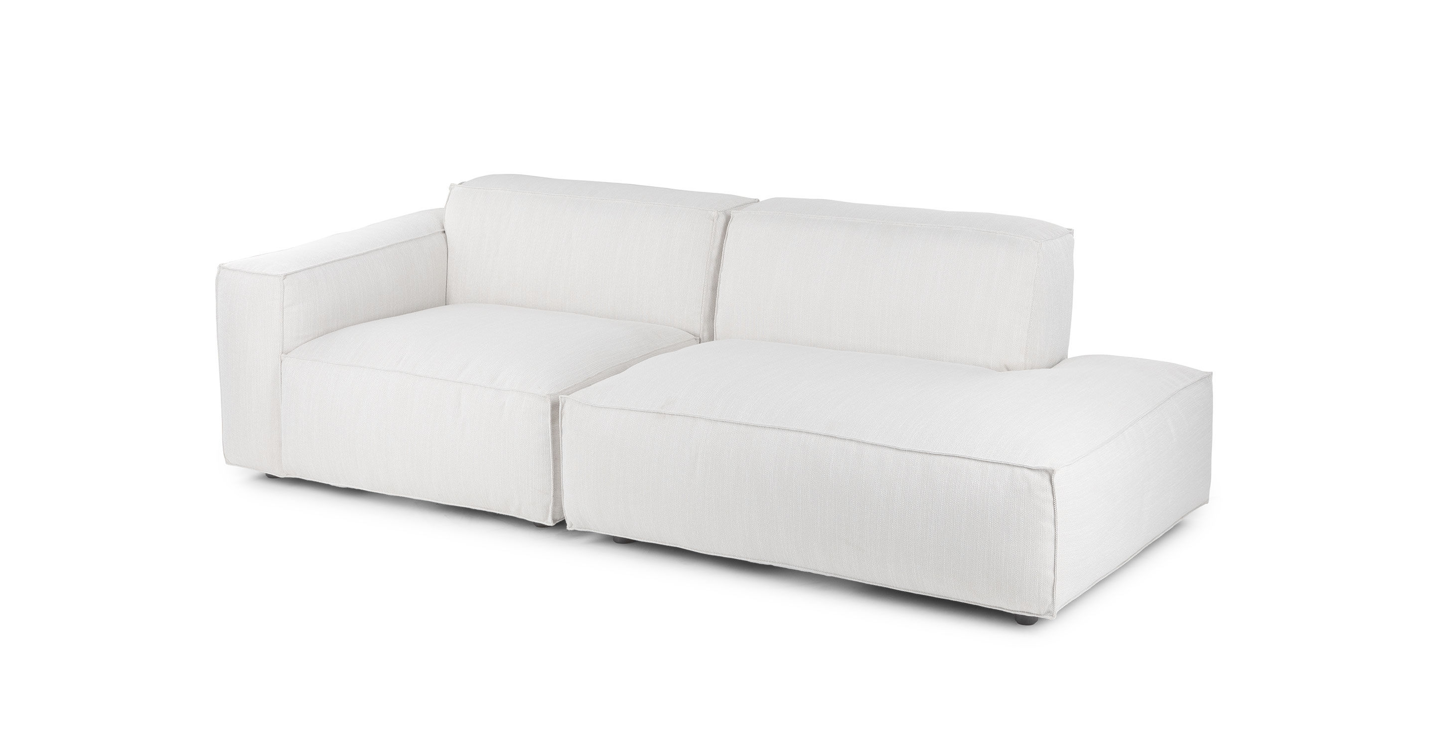Solae Chill White Left Arm Modular Sofa thumbnail 3
