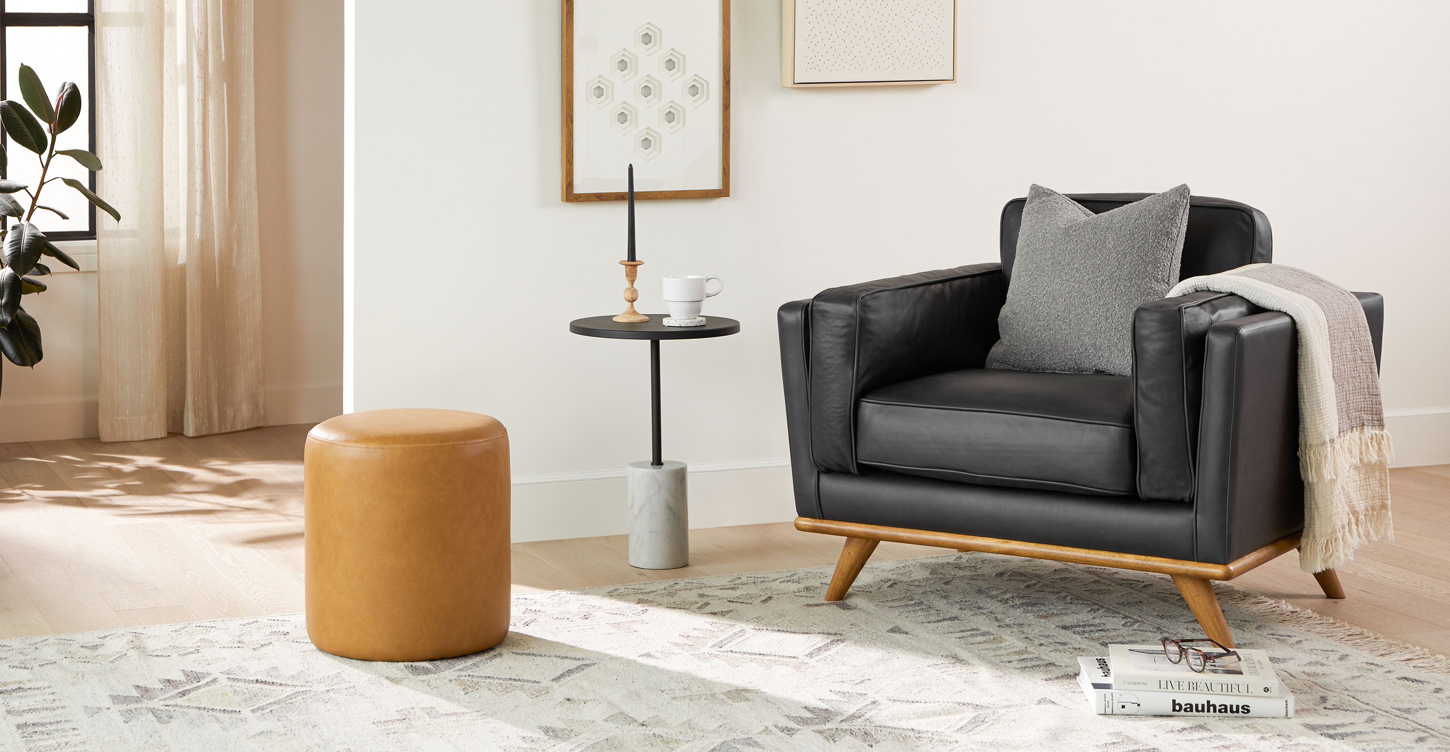 Timber Charme Black Chair thumbnail 2