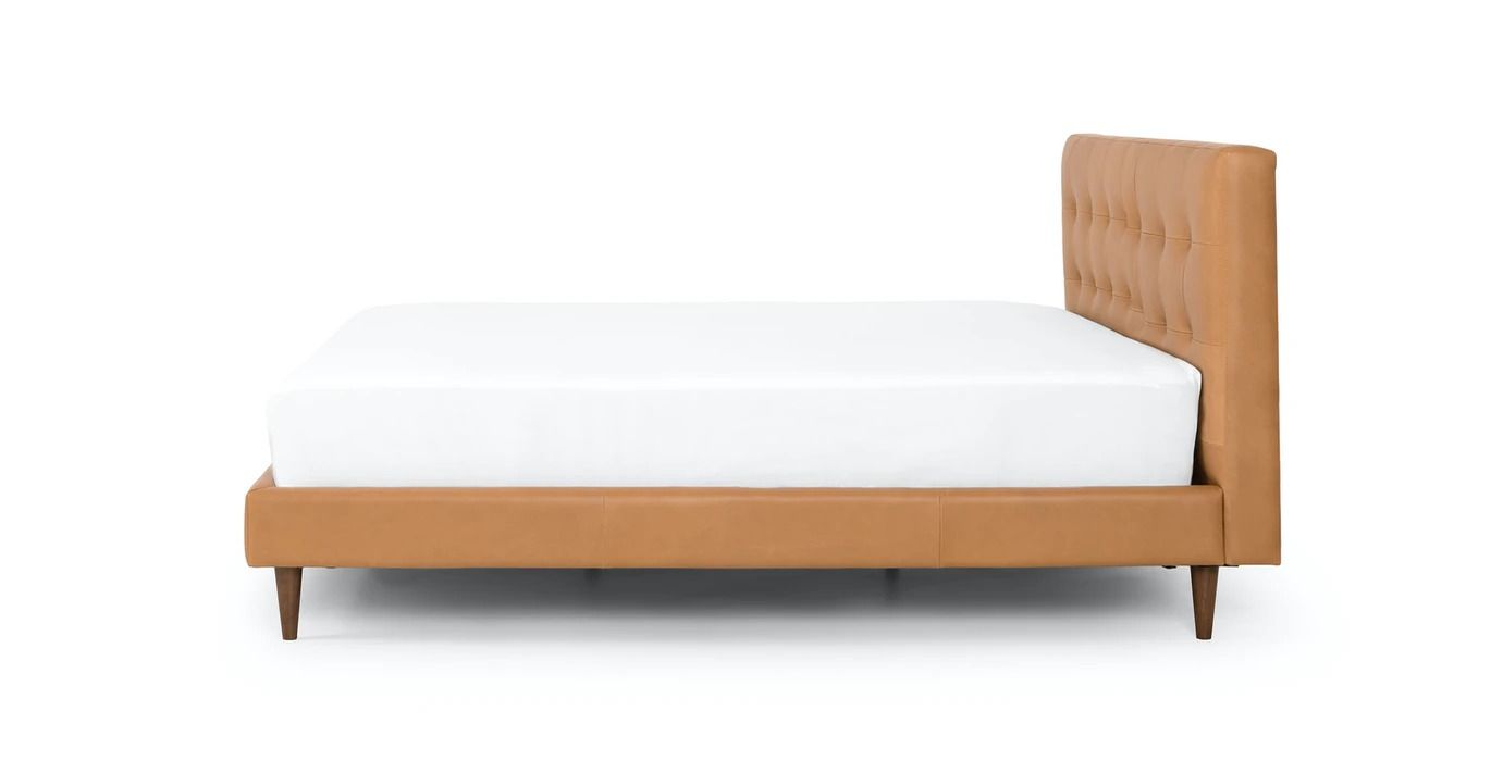 Sven Charme Tan Queen Bed thumbnail 4