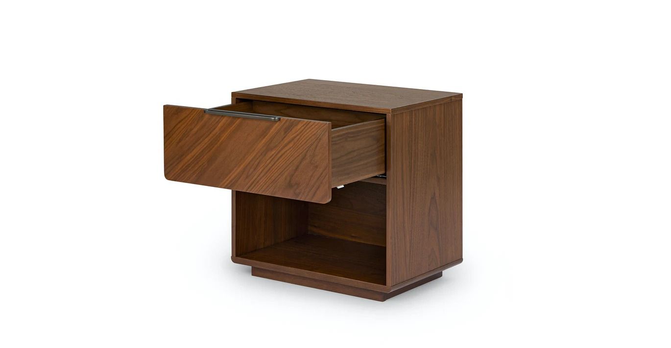 Nera Walnut Nightstand thumbnail 6