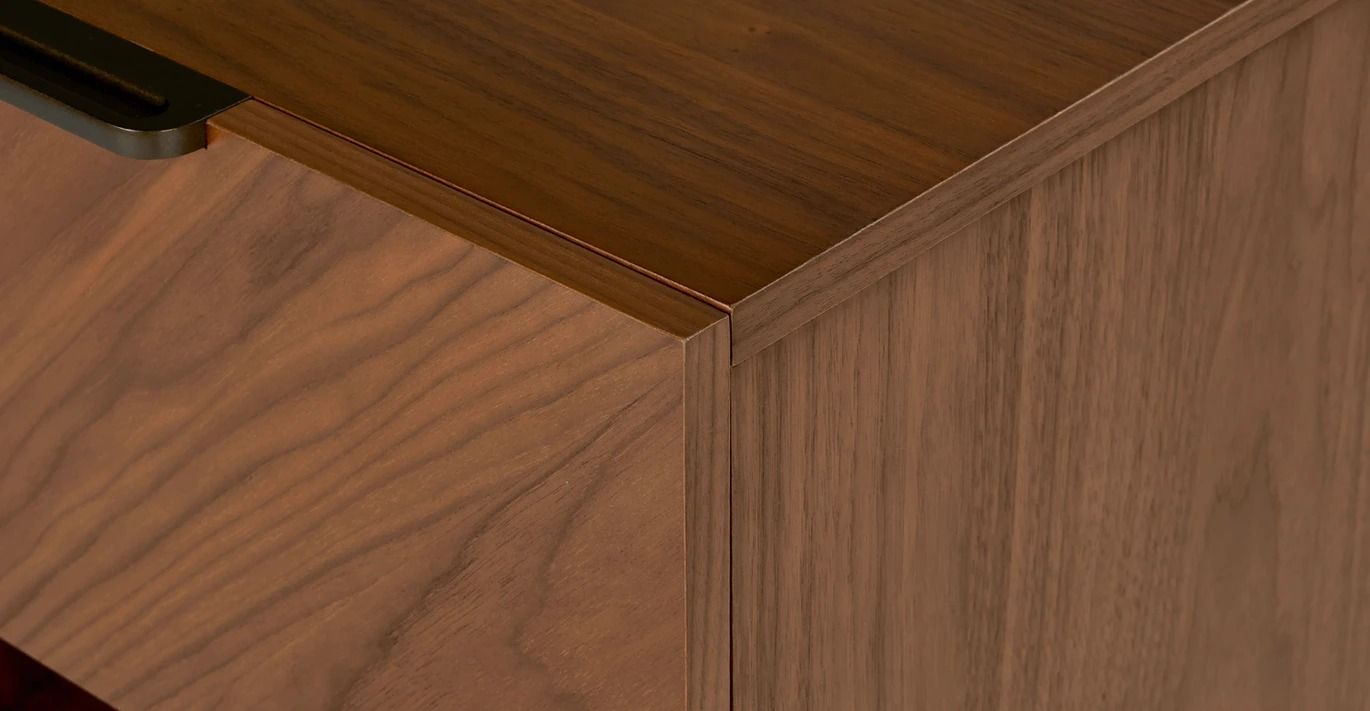 Nera Walnut Nightstand thumbnail 8