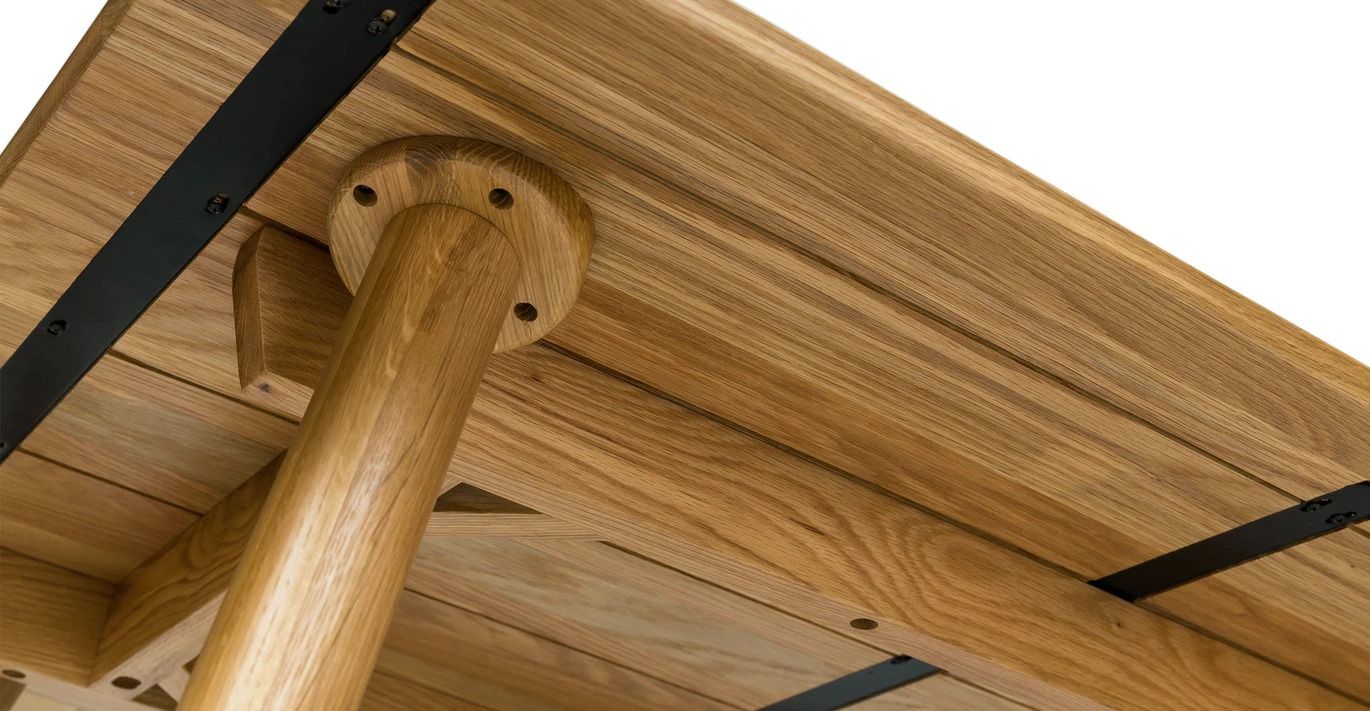 Seno Oak Dining Table thumbnail 7