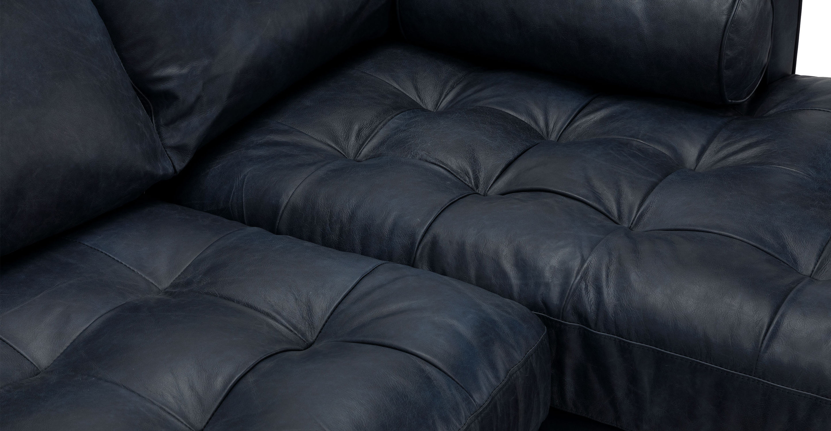 Sven Oxford Blue Right Sectional Sofa thumbnail 5