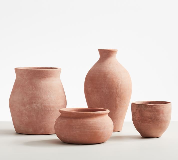 Terra Cotta Vases Small Cachepot thumbnail 3