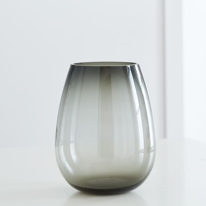 Foundations Large Glass Vase Silver thumbnail 2