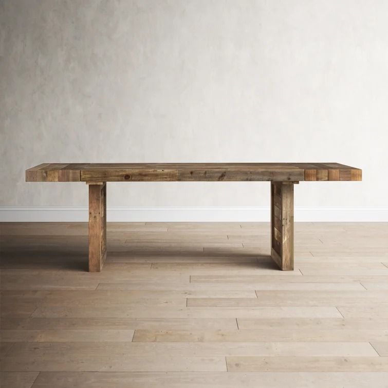 Frederickson Extendable Pine Solid Wood Dining Table thumbnail 3