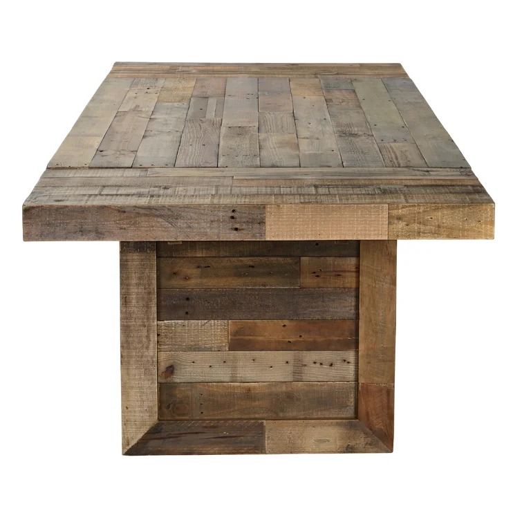 Frederickson Extendable Pine Solid Wood Dining Table thumbnail 4