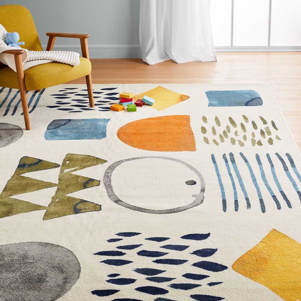 Watercolor Exploration Rug thumbnail 2