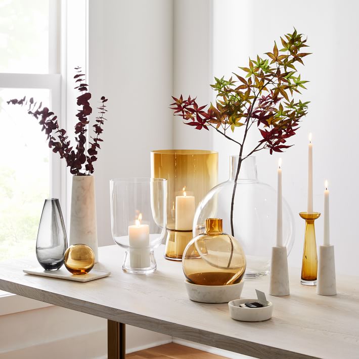 Pure Foundations Glass Vases Large Vase Golden Oak thumbnail 3