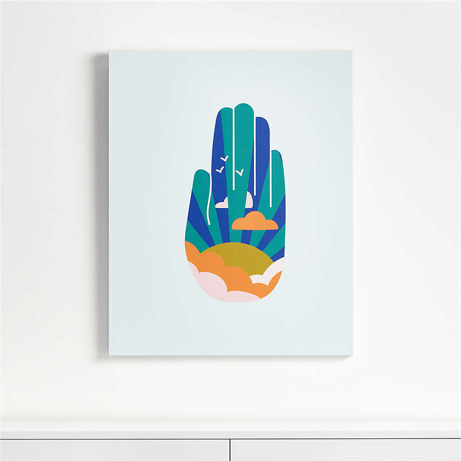 Hamza Horizon Canvas Wall Art Without Frame thumbnail 2