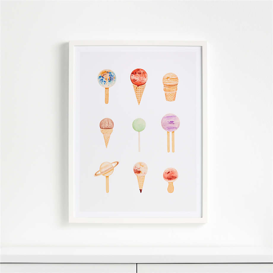 Planet Sugarium Wall Art With Fram thumbnail 2