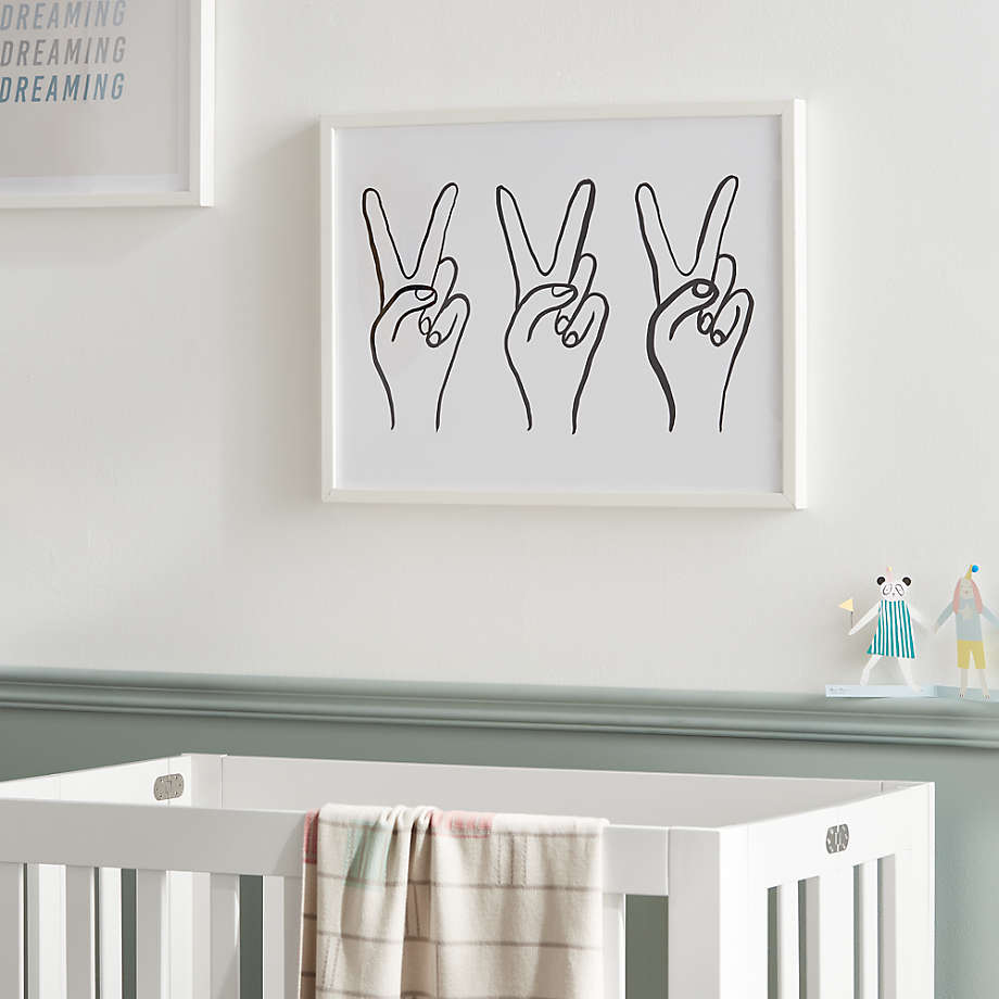 Peace Out Framed Wall Art  thumbnail 6