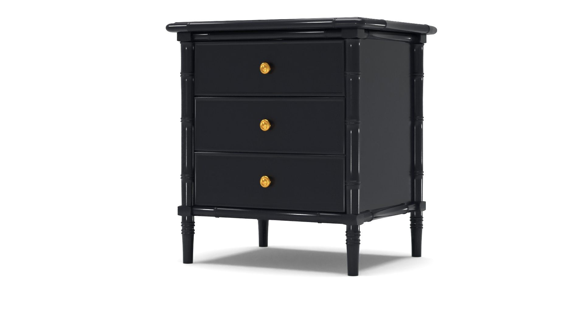 Ava 3 Drawer Nightstand thumbnail 2