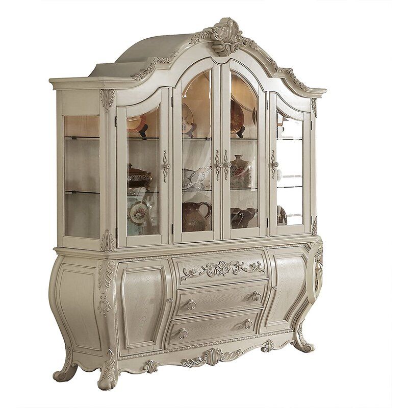 Mirrored Back China Cabinet thumbnail 2