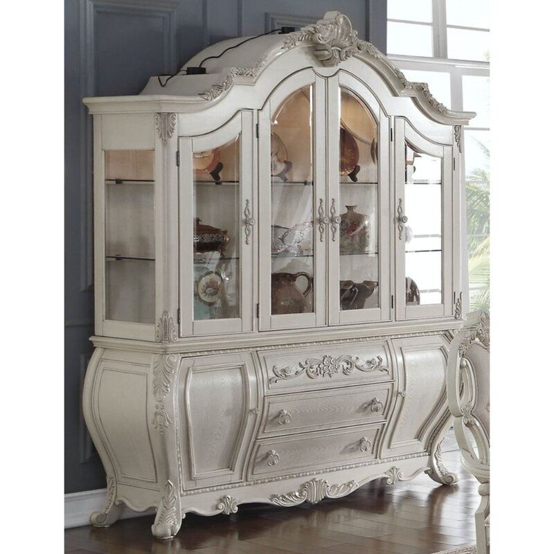 Mirrored Back China Cabinet thumbnail 3