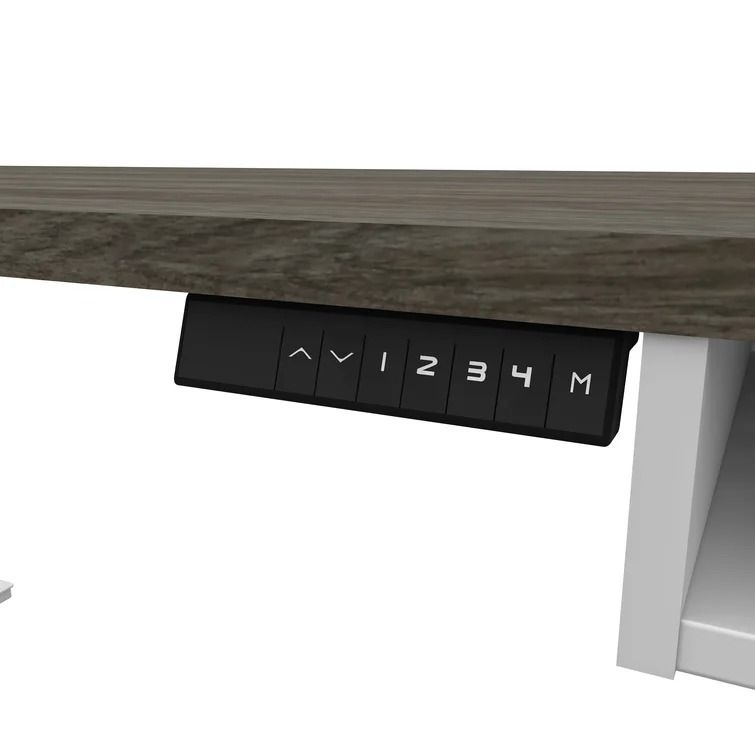 Thilebrook Height Adjustable L Shape Gaming Desk thumbnail 4