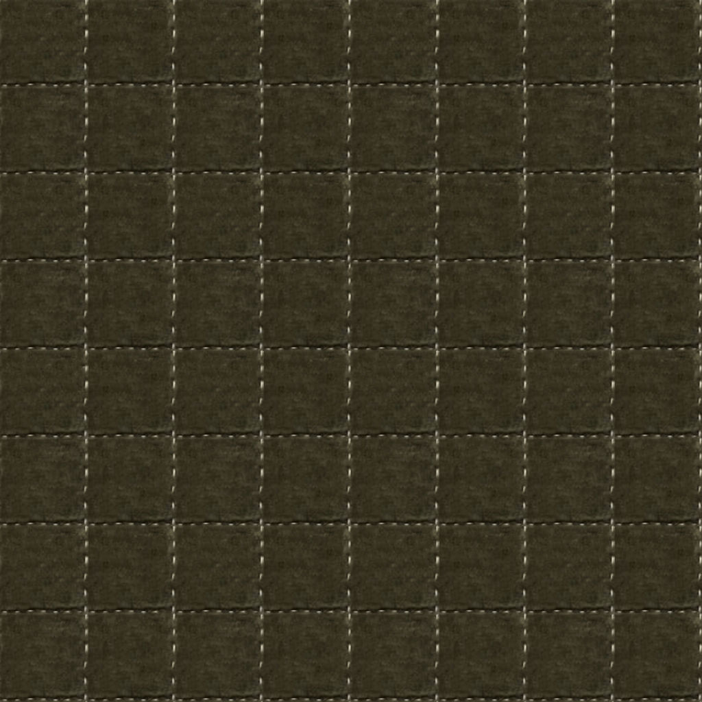 Loden Velvet Handcrafted Box Stitch Quilt - Full/Queen thumbnail 7